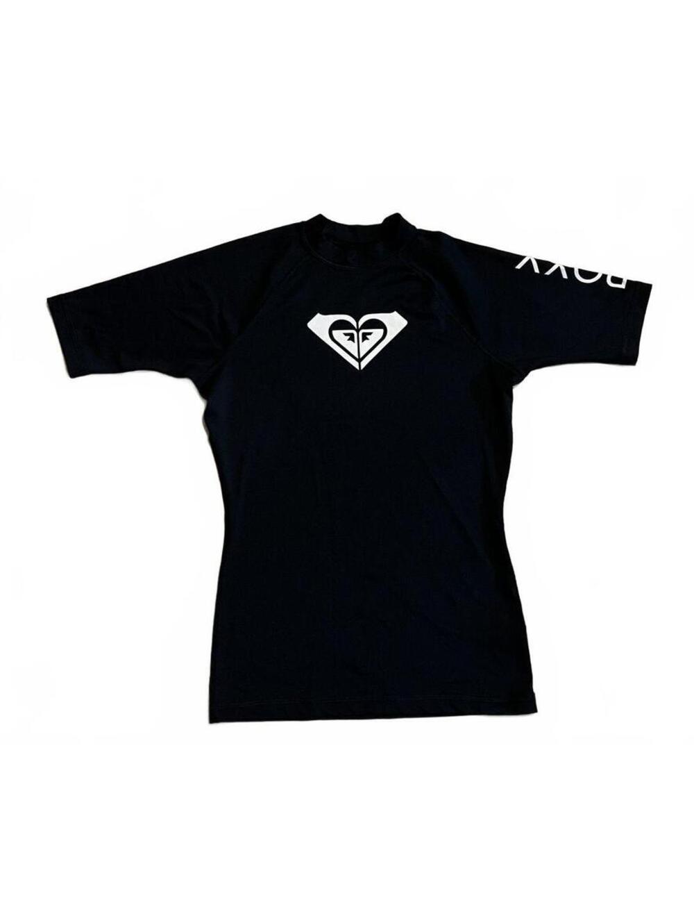 Roxy Black Short Sleeve T-Shirt Medium